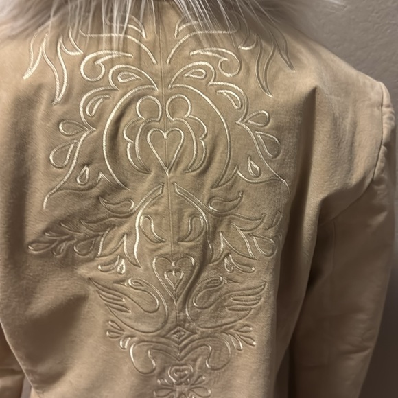 Mixlit suede and faux jacket - Picture 6 of 8